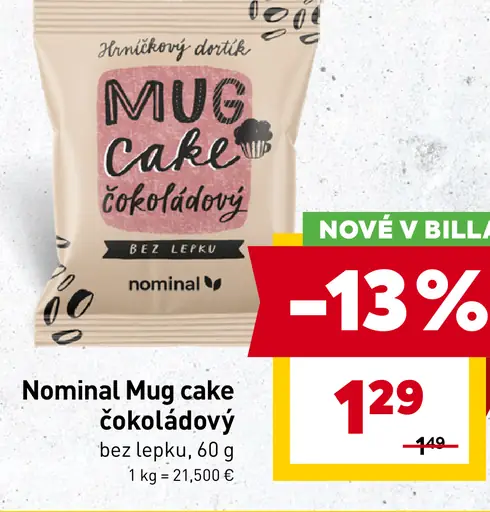 Mug cake čokoládový