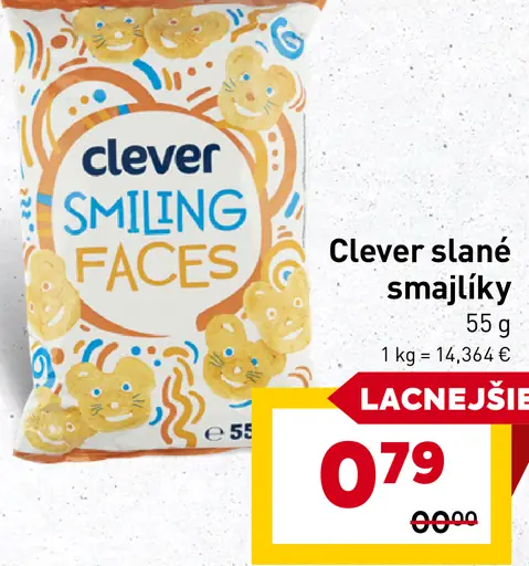 Clever slané smajlíky