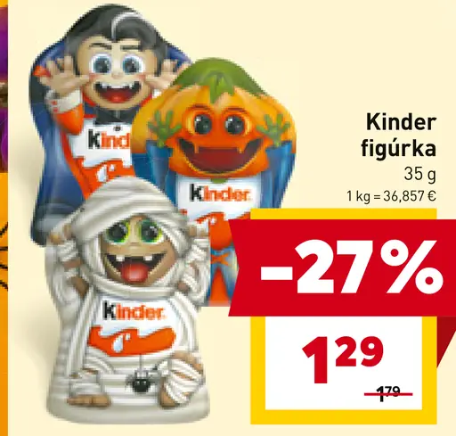 Kinder figúrka