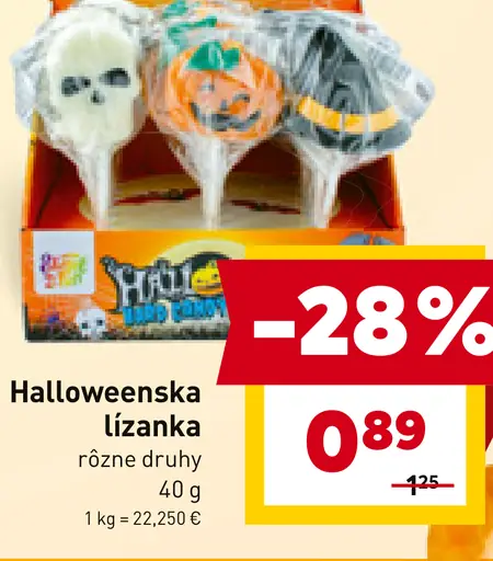 Halloweenska lízanka
