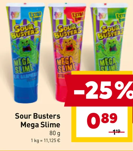 Sour Busters Mega Slime