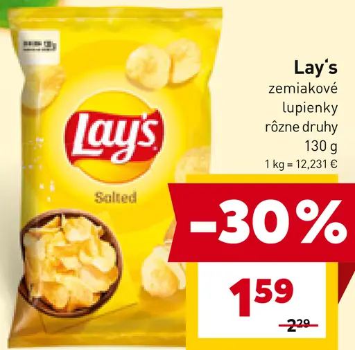 Lay's zemiakové lupienky