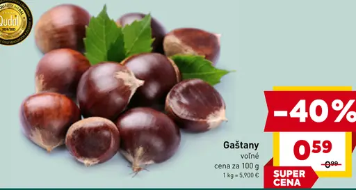 Gaštany voľné