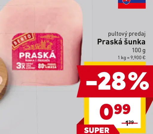 Praská šunka