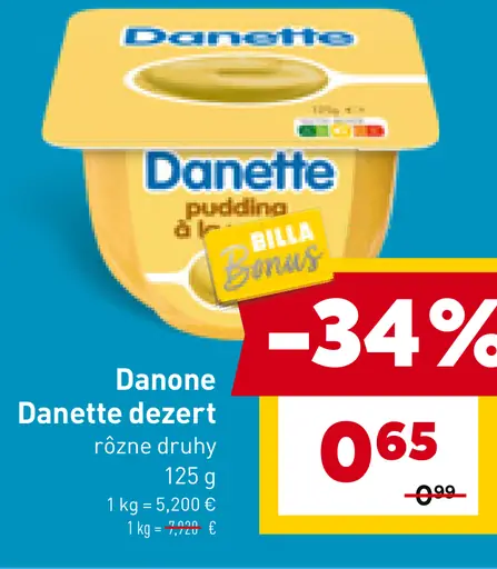 Danone Danette dezert