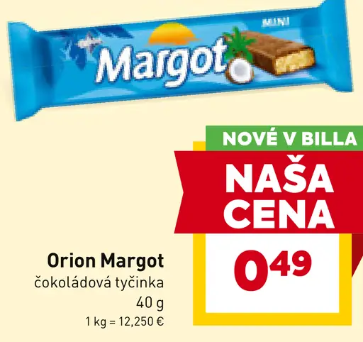 Orion Margot čokoládová tyčinka