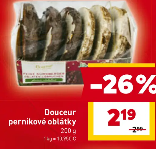 Douceur perníkové oblátky