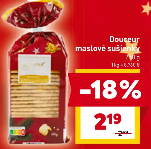 Douceur maslové sušienky