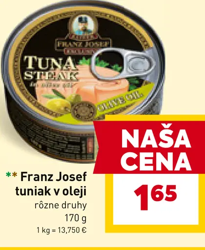Franz Josef tuniak v oleji