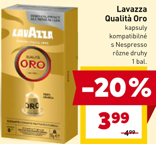 Lavazza Qualità Oro kapsuly kompatibilné s Nespresso