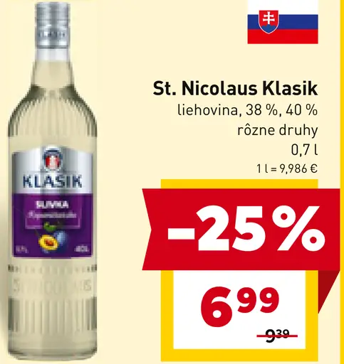 St. Nicolaus Klasik liehovina