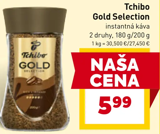 Tchibo Gold Selection instantná káva