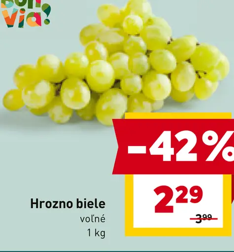 Hrozno biele