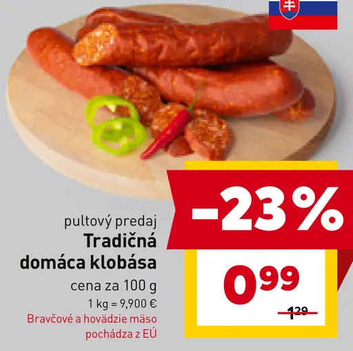 Tradičná domáca klobása