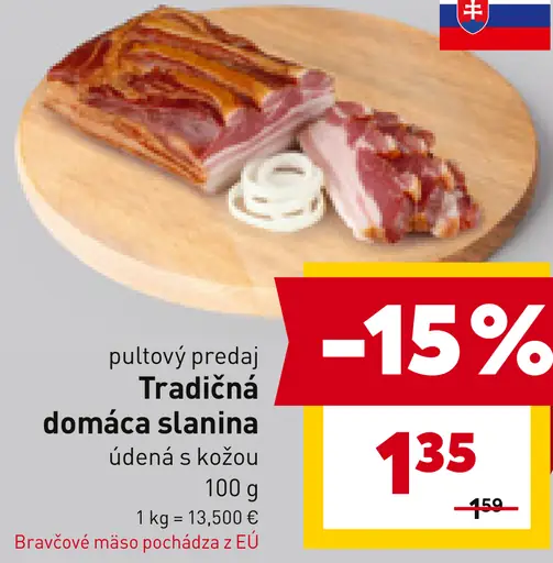 Tradičná domáca slanina