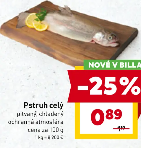 Pstruh celý