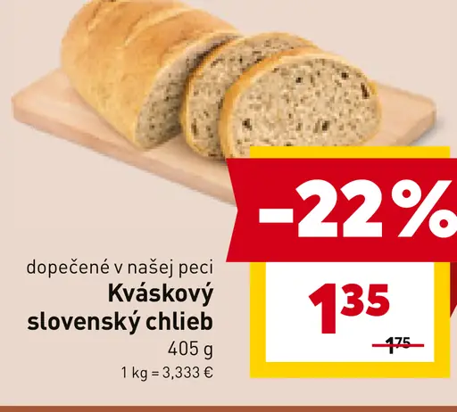 Kváskový slovenský chlieb