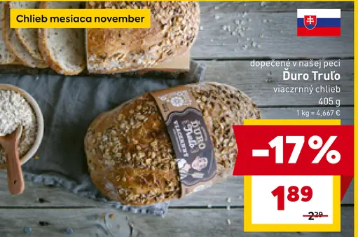 Duro Trutlo viaczrnný chlieb