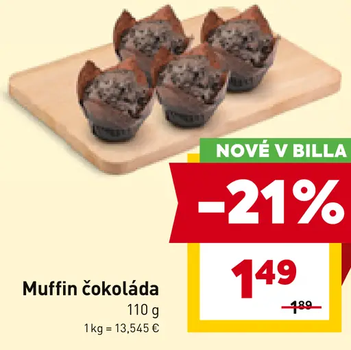 Muffin čokoláda