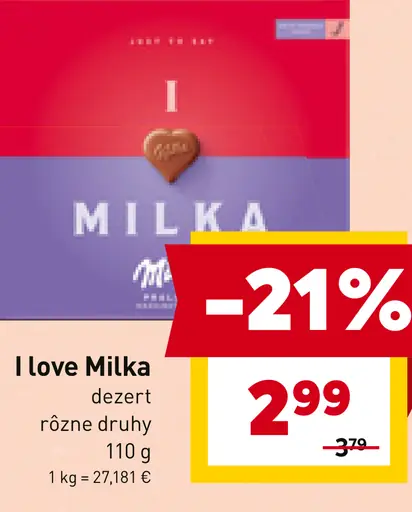 Milka dezert