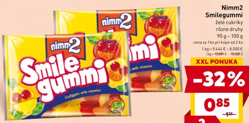 Nimm2 Smilegummi