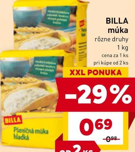 BILLA Múka