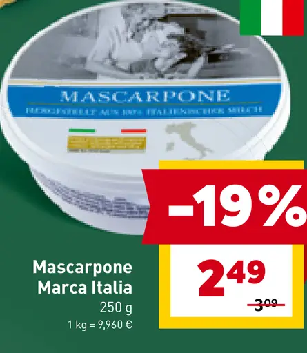 Mascarpone Marca Italia