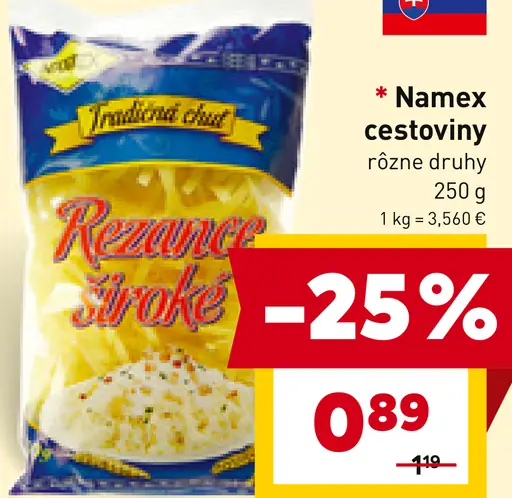 Namex cestoviny