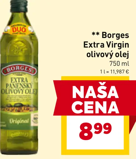 Borges Extra Virgin olivový olej