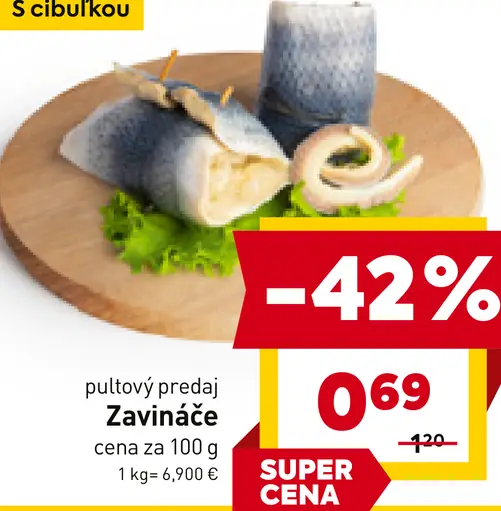 Zavináče s cibuľkou