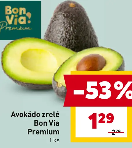 Avokádo zrelé Bon Via Premium