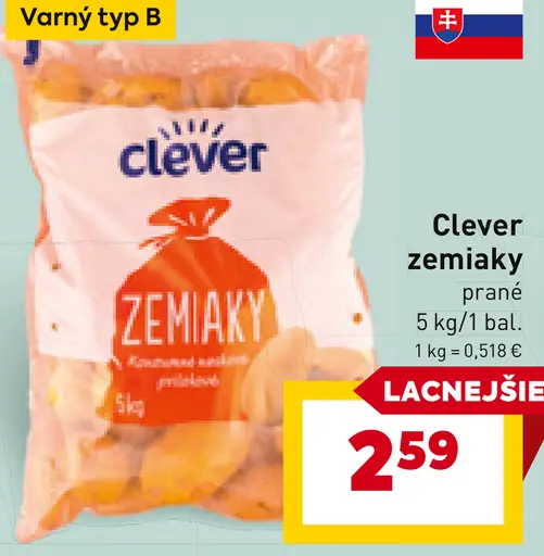 Clever zemiaky