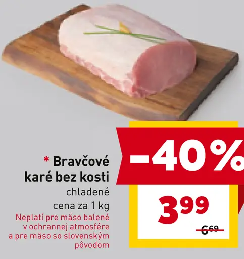 Bravčové stehno bez kosti
