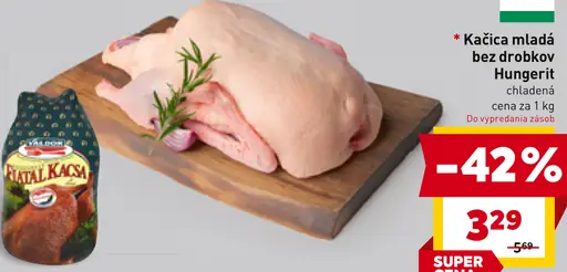 Hungerit kačica mladá bez drobkov
