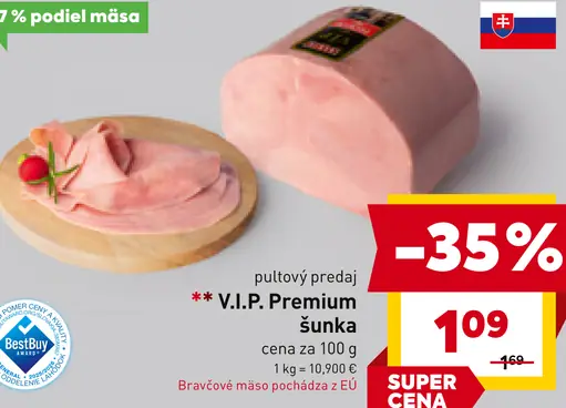 V.I.P. Premium šunka
