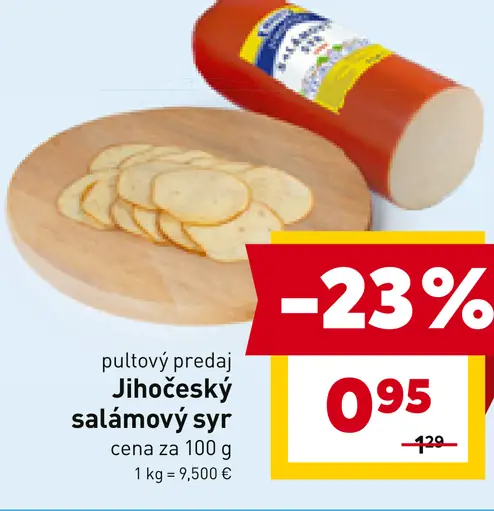 Jihočeský salámový syr