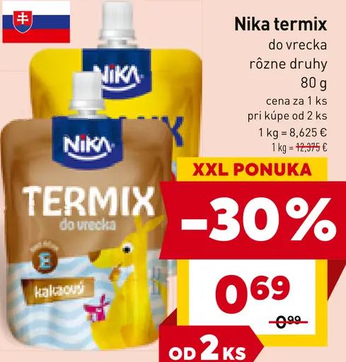 Nika termix do vrecka