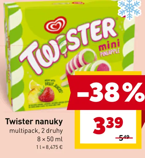 Twister nanuky