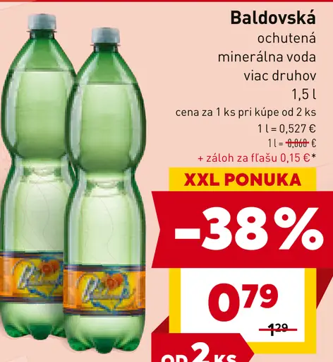 Baldovská ochutená minerálna voda