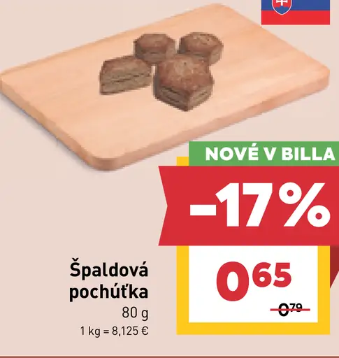 Špaldová pochúťka