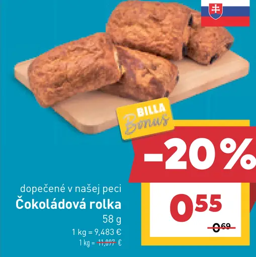 Čokoládová rolka