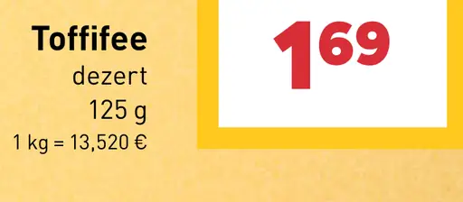 Toffifee Dezert