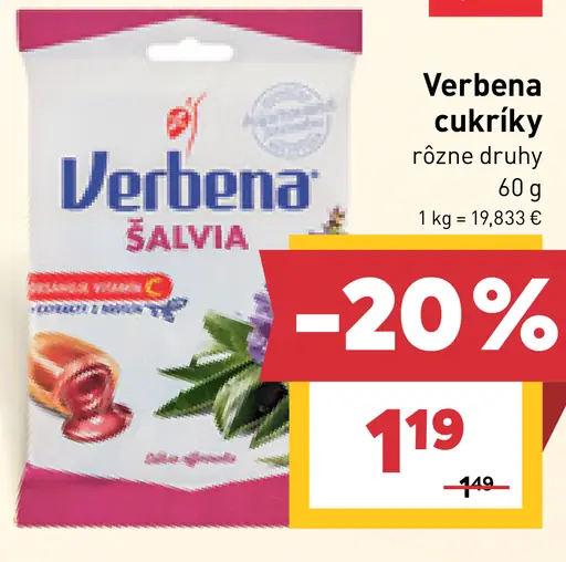 Verbena Cukríky