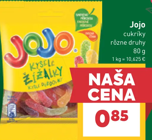 JoJo cukríky