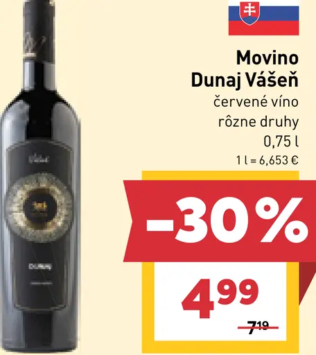 Movino Dunaj Vášeň červené víno