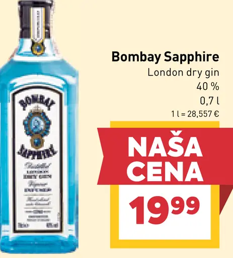 Bombay Sapphire London Dry gin