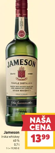 Jameson Irish Whiskey
