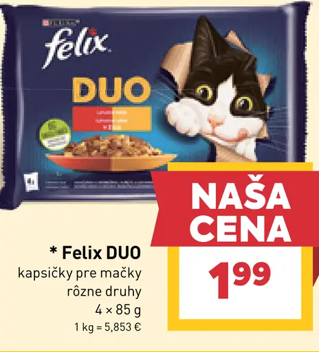 Felix kapsičky pre mačky