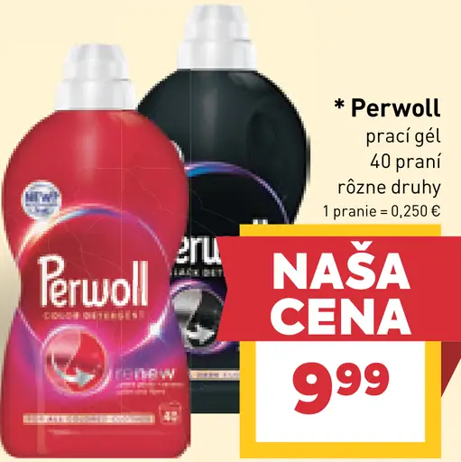 Perwoll prací gél