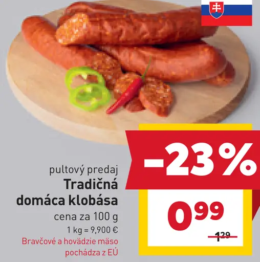 Tradičná domáca klobása